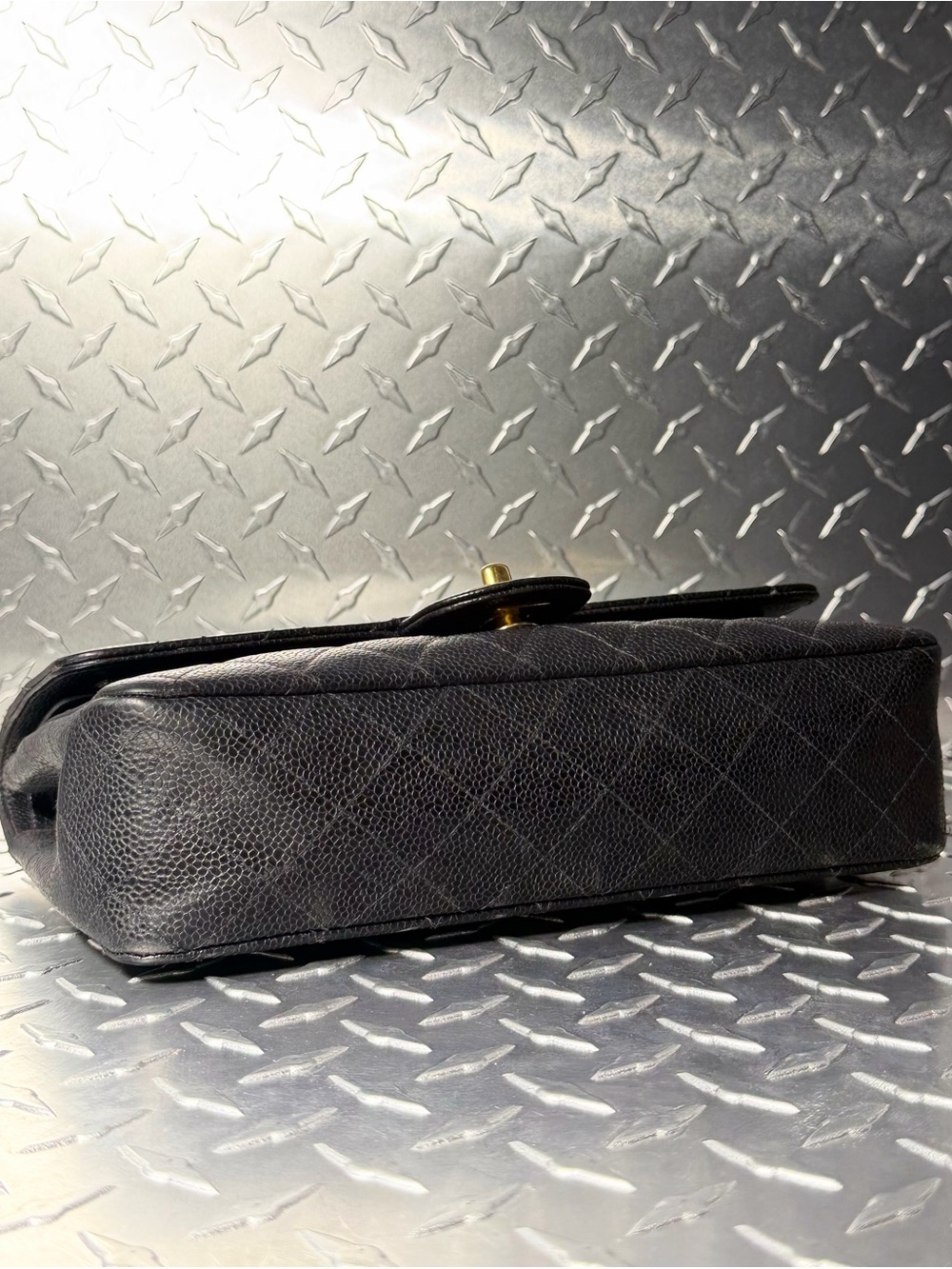 Chanel Vintage Caviar Quilted Classic Flap in Black GHW - Picture 6 of 16